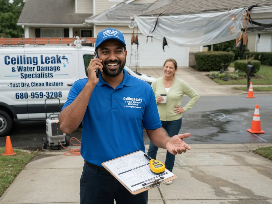 Ceiling Leak Cleanup Plymouth, CT FAQs